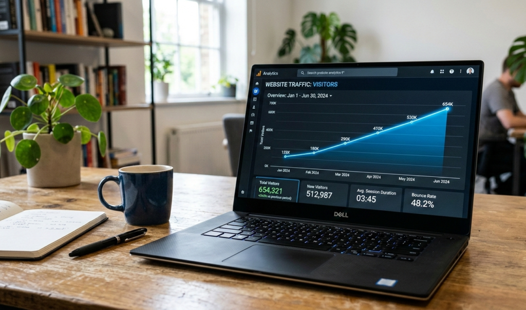 Website traffic growth from microblogging strategy.jpg