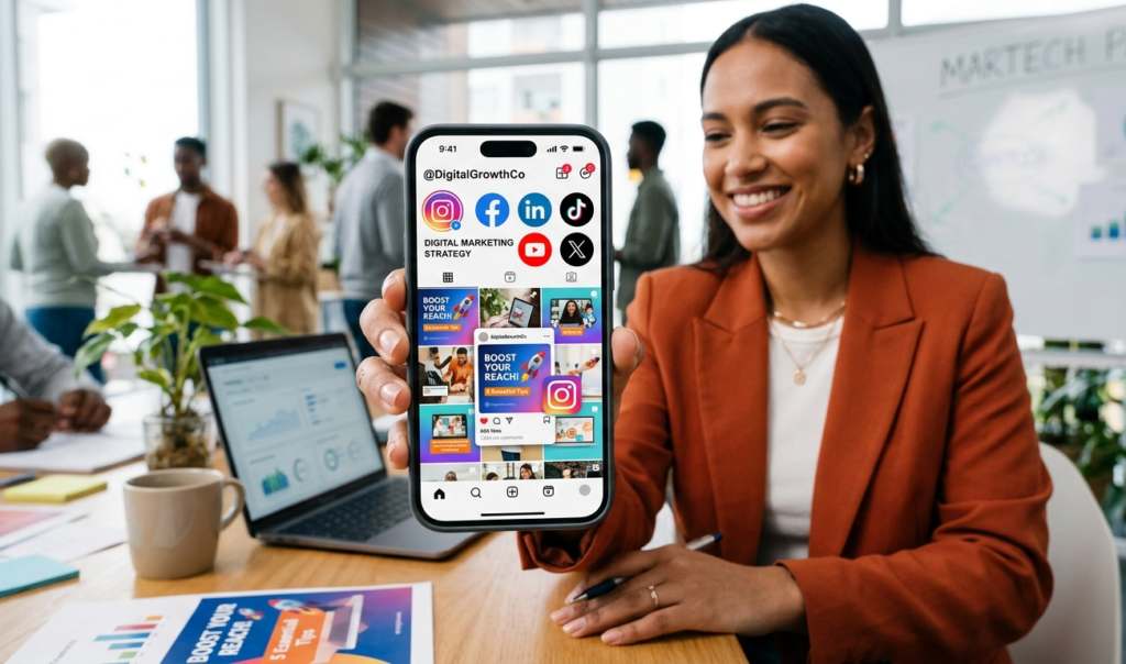 Instagram explore page discovery