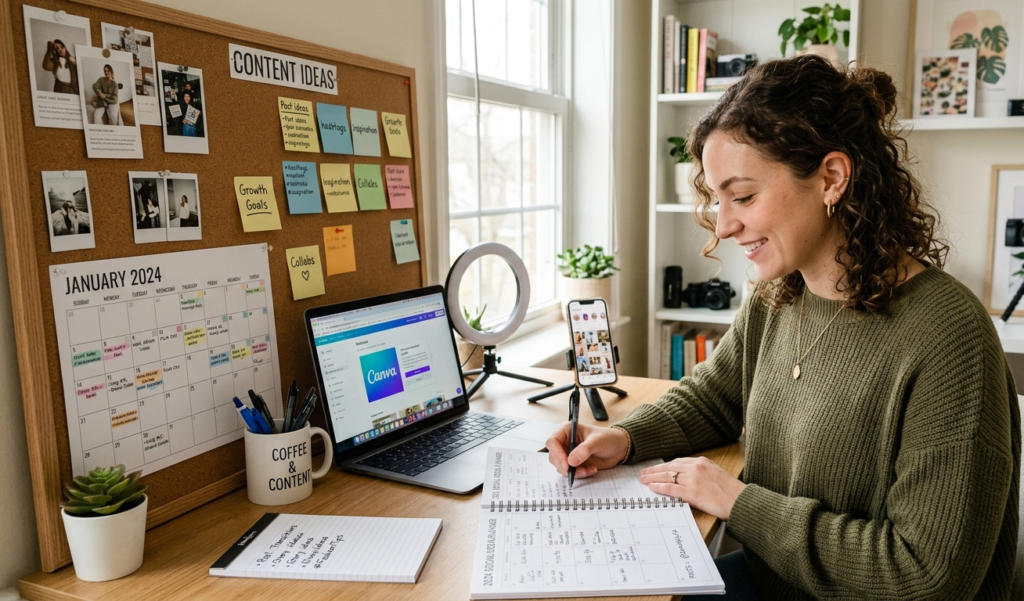 Instagram content planning strategy