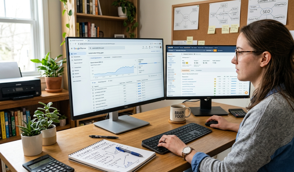 Keyword research process