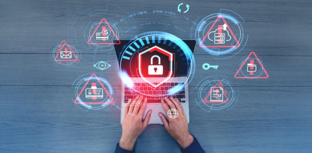 Creating strong passwords to prevent online scams.