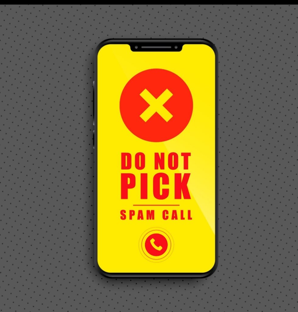 Suspicious scam message on a smartphone