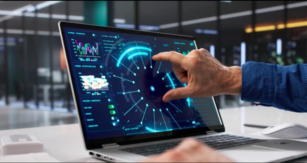 Artificial intelligence analyzing business data to improve productivity