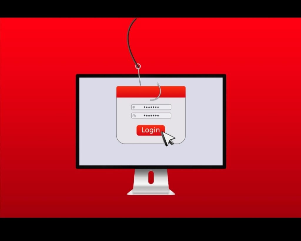 phishing scam warning when trying to secure your social media accounts