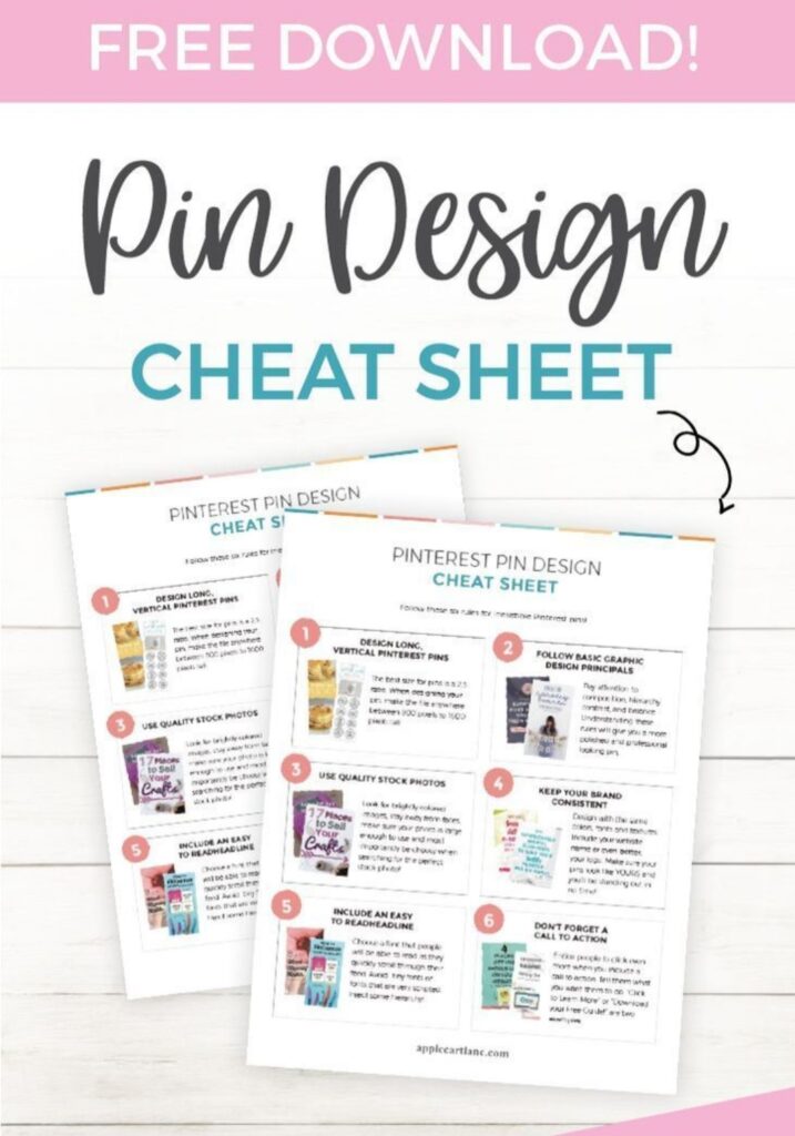 Pinterest marketing pin template