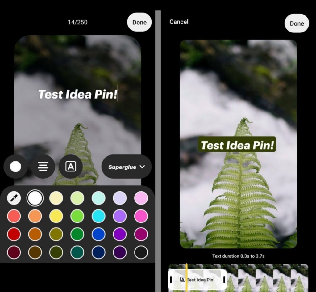 Viral Pinterest pin layout