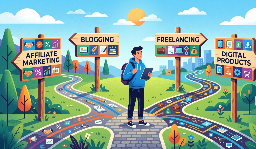 Choosing the right business model when starting an online business