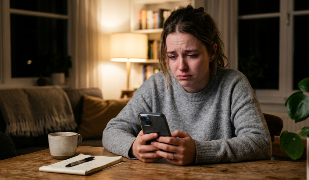 No responses from clients during online money experiment journey