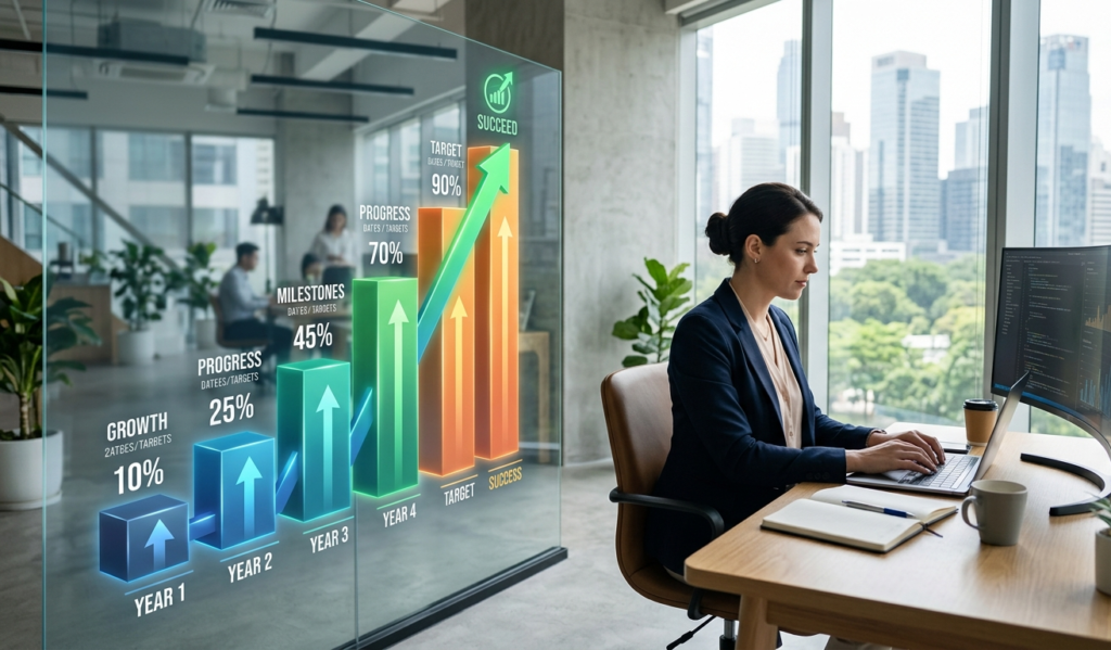 Tracking progress through Simple Daily Habits That Can Increase Your Online Income over time