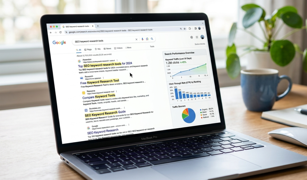 using search traffic for making money online