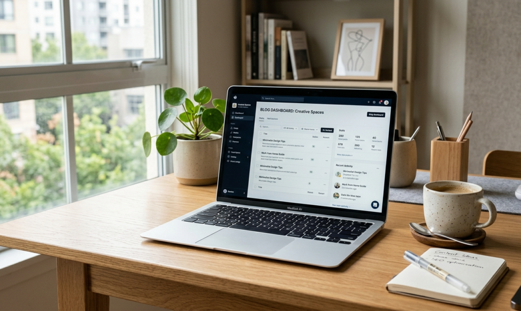 setting up a blog for making money online