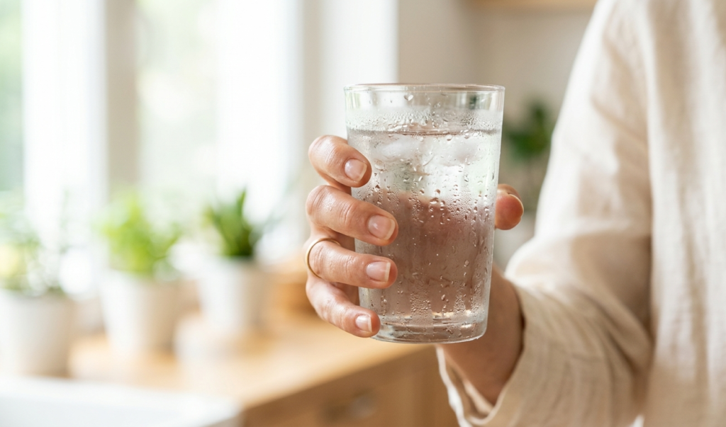 Drinking enough water to keep the immune system functioning well.