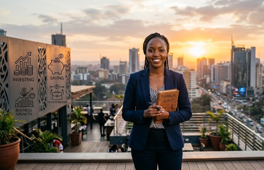 Young entrepreneur working toward financial freedom and long-term wealth.