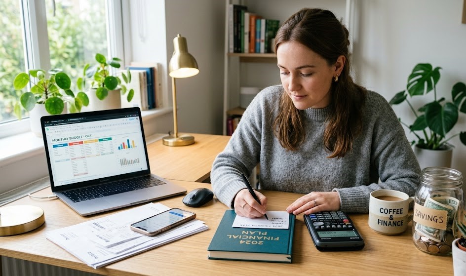 Young adult managing money and learning financial discipline which is needed for life lessons for your 20s