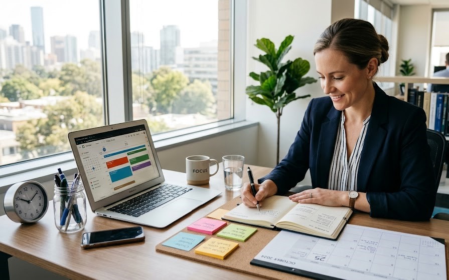 Managing time effectively to achieve personal goals to become successful