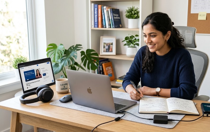 Learning valuable online skills can help change your life and increase your income.