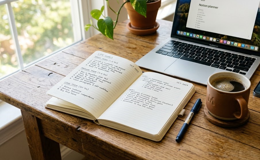 Writing goals to create a clear plan for personal success