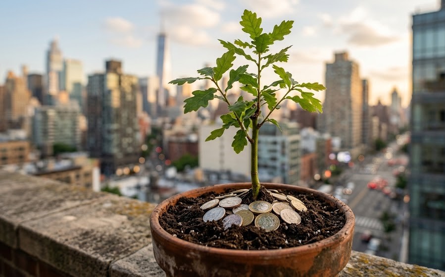 Building long-term wealth through patience and smart financial decisions.