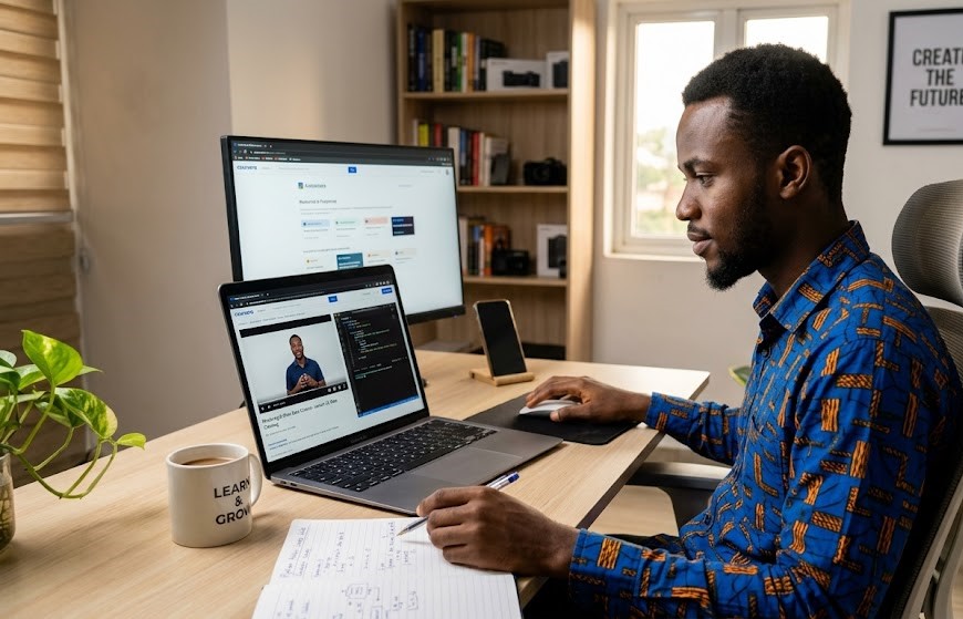 Learning online skills to create better opportunities